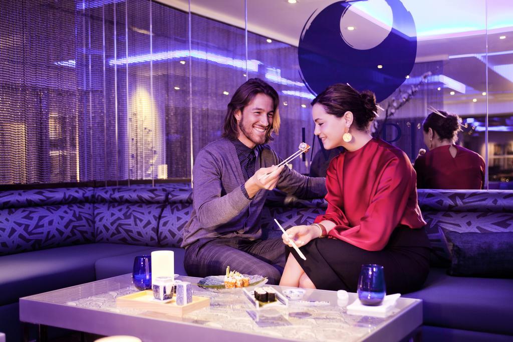 The Domain Bahrain Hotel And Spa - Adults Friendly 16 Years Plus Manama Ngoại thất bức ảnh A couple dining at the restaurant