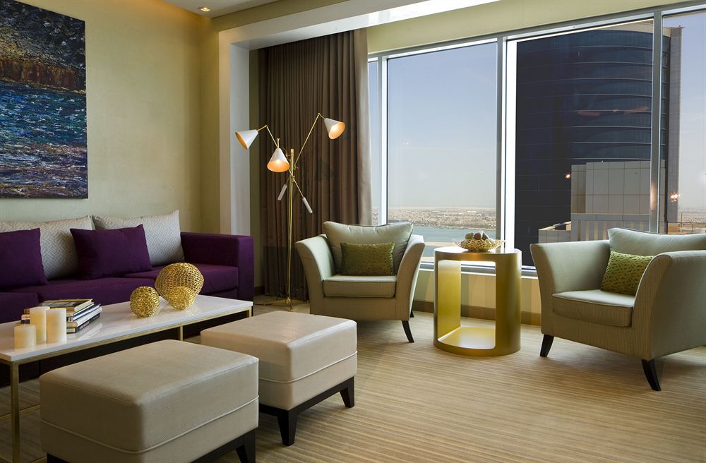 The Domain Bahrain Hotel And Spa - Adults Friendly 16 Years Plus Manama Ngoại thất bức ảnh A living room at the Ritz-Carlton, DIFC